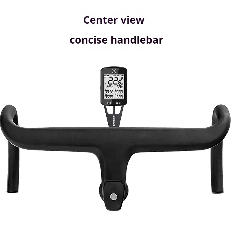 Enlee  XR Carbon Fiber Bike Camera Mount Bracket Front Bike Stem Extension Bracket Suitable for bicycle code watch bracket