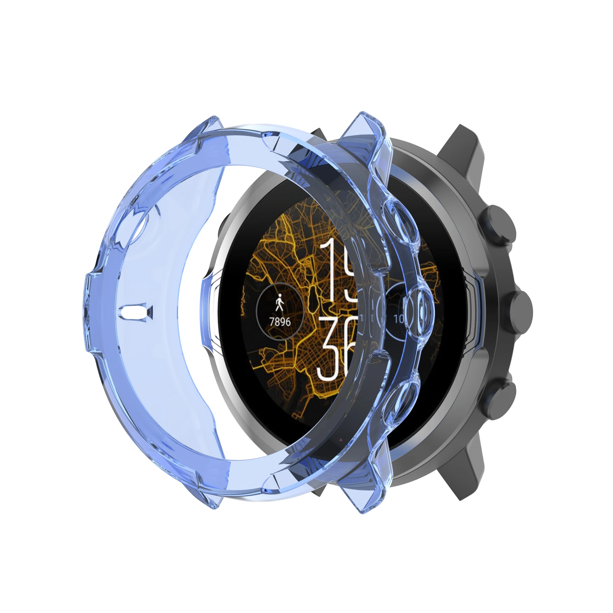 Модный прозрачный защитный чехол из ТПУ для часов Suunto 7 по заводской цене