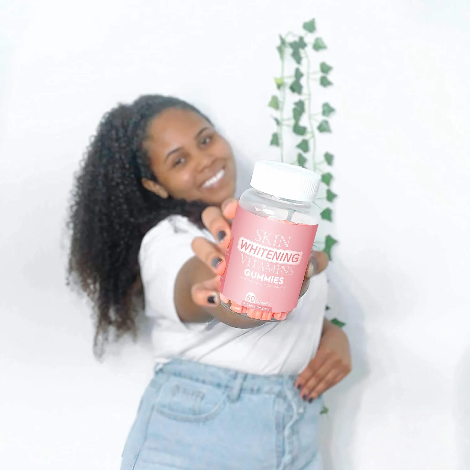 Private Label Vitamin C Gummies Supplement collagen gummy candy Anti-aging L-Glutathione