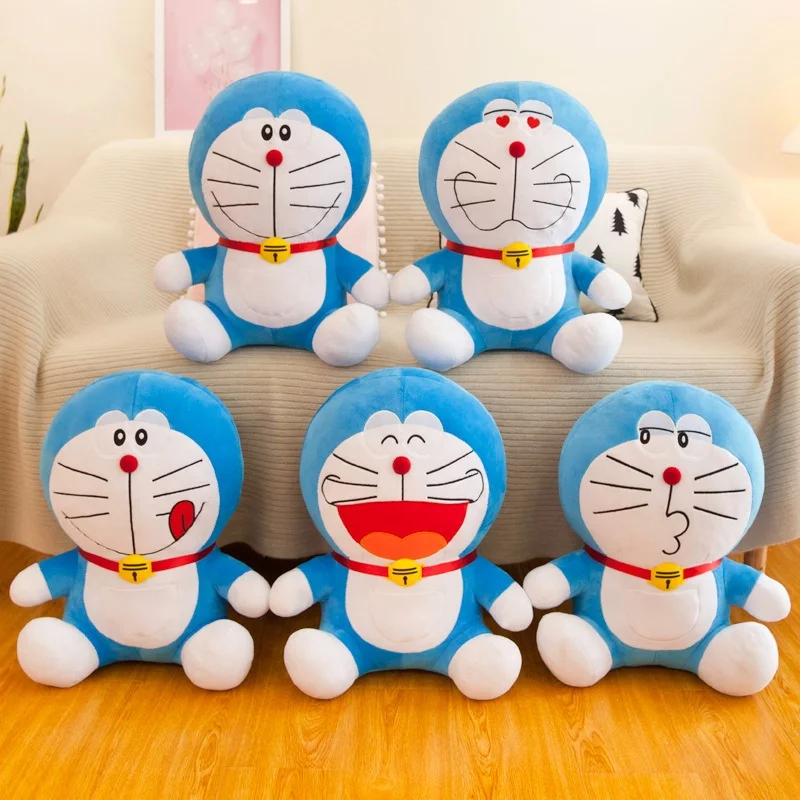 Doraemon мягкие игрушки для детей перед сном кукла на день рождения Рождественские подарки коготь машина аниме мультяшный Персонаж плюшевые