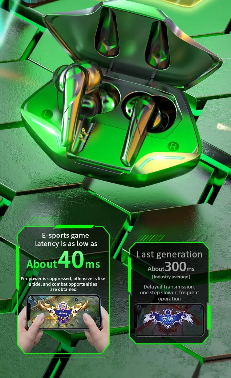 G11 TWS Bluetooth Earphone True Wireless Stereo Gaming Headset Earbuds Headphone Sport Music VG01 auriculares hearing aid