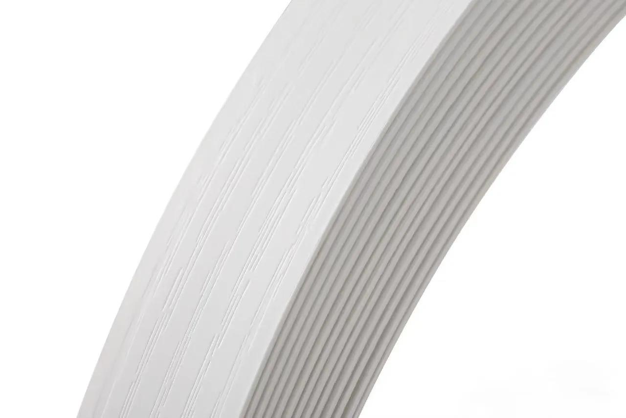 Wholesale Price Furniture Decorations PVC Edge Tape Manufacturing Wooden Melamine Plastic Edge Banding Tape