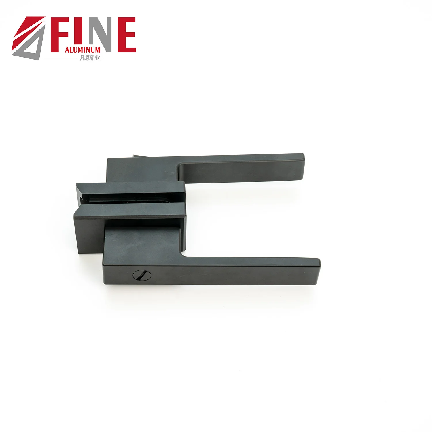 Interior Furniture Black Glass Door & Window Handles