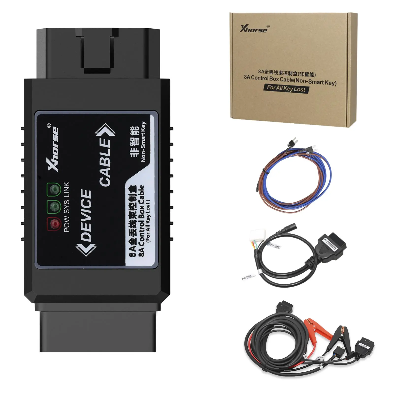 Xhorse VVDI Toyota 8A неумный ключ все ключи потерянный адаптер