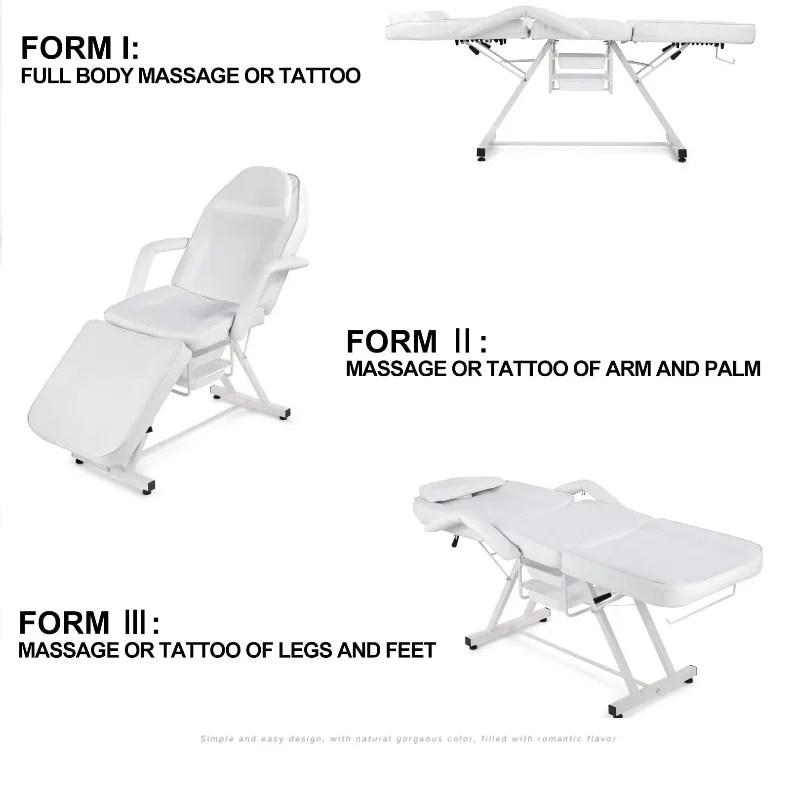 Hot Sale Luxury Pink Curve Lift Massage Table Salon Clinic Furniture Spa Facial Treatments Equipment Storage Box-for Hospitals