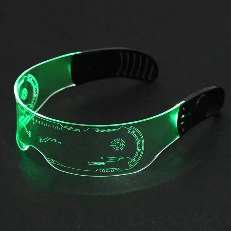 Color-changing cool fashion led glasses for Party Club DJ Disco Halloween Christmas INS Glasses