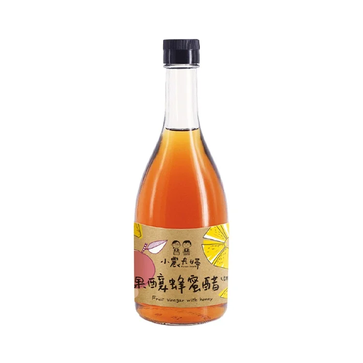 300ml Health Pineapple Natural High Quality Bee Honey Apple Honey Vinegar