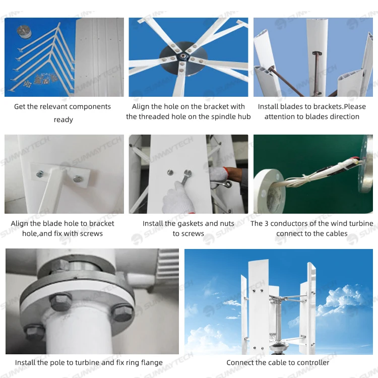 Good quality 10KW Vertical Wind Power system wind Turbine Energy Electricity Wind Generator 10kw