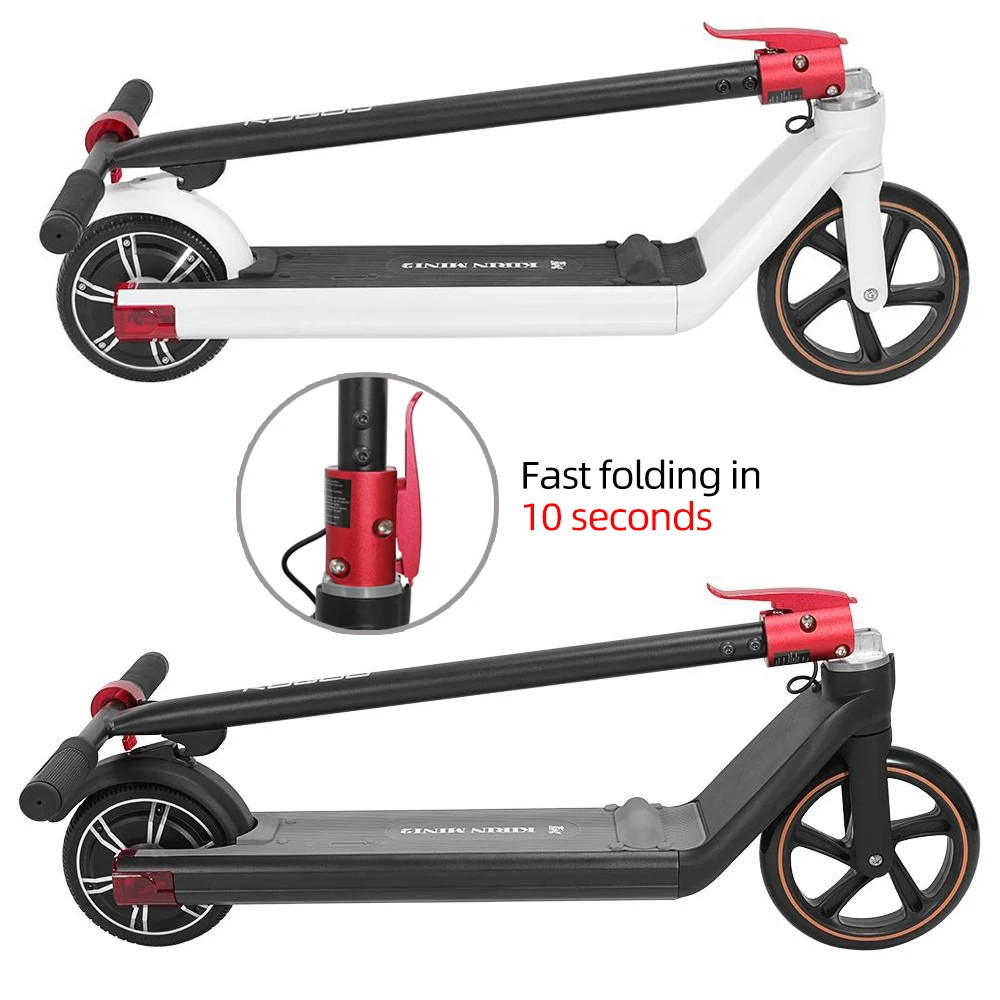 EU Drop shipping High Quality 2021 kids electric scooter KugooKirin Mini2 alloy Electric two wheels Scooter for Teenagers