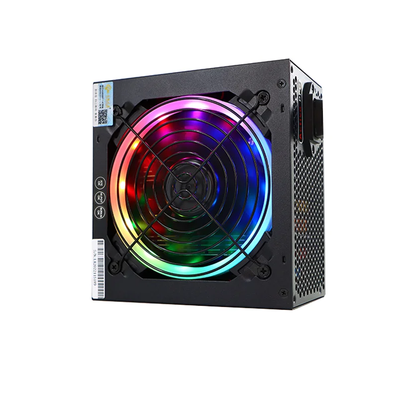 fuentes de poder PSU Computer Power Supply OEM Desktop 110-260V Gaming ATX RGB 500W LED power supply for pc