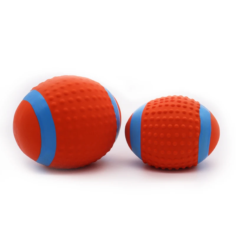 Squeaky Dog Toys Soft Bouncy Durable Natural Latex Rubber Dog Balls Small Medium Puppy Interactive Chew Sound Fetch Play Dog Toy