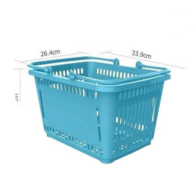 best quality of plastic shopping basket for sale