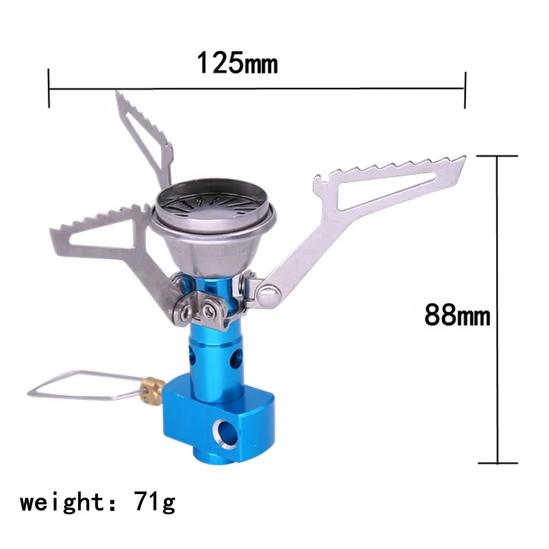 
ZYZY Factory direct sales / mini portable integrated outdoor stove windproof camping stove 