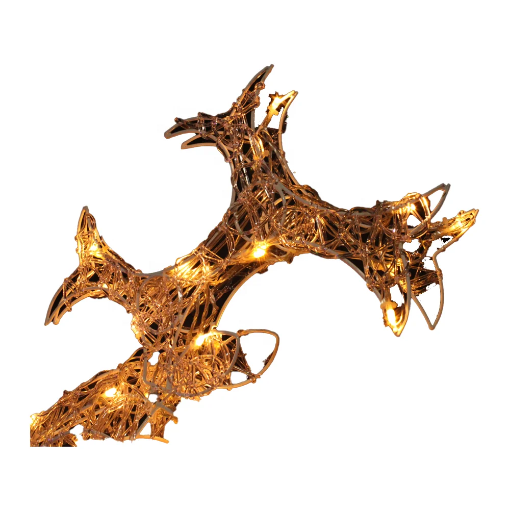 Christmas deer light Christmas deer outdoor Warm white clod white Modify Lamp Holiday Party Decoration