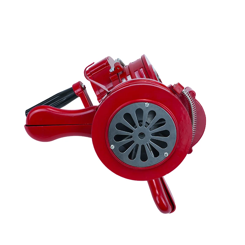 Convenient Hand Crank Alarm with Strong Penetration Force Aluminum Alloy Shell for Door Fire Smoke Use Voltage