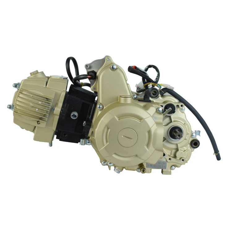Factory Wholesale  air-cooled horizontal Electric Kick Start Motorcycle Engine Assembly For 110cc