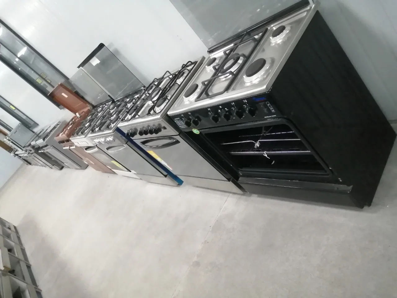 OEM Best Freestanding Four-electric Burner Oven Stainless Steel Range and Electric Cooker Stove Gas With Gr