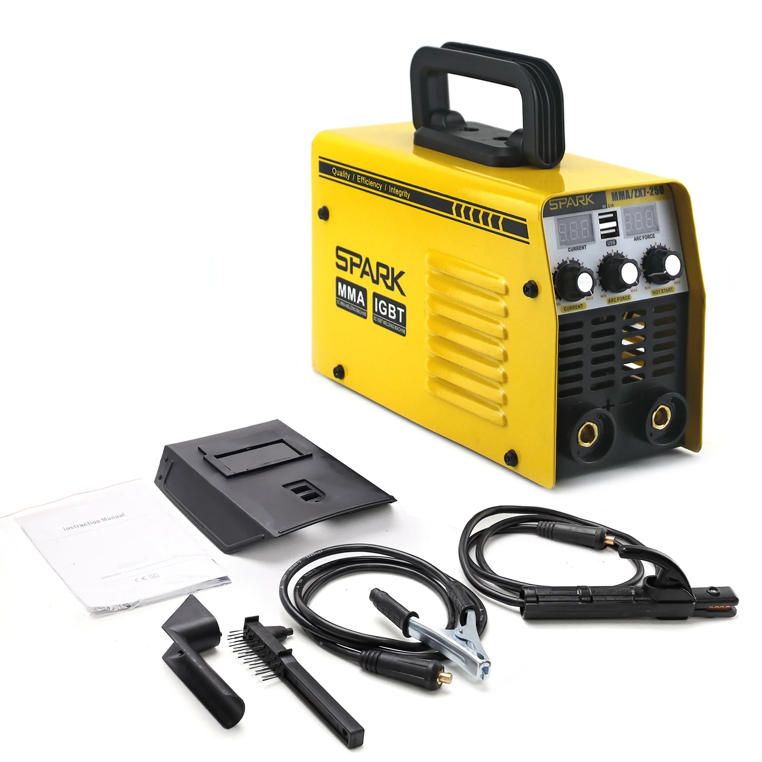 MMA-250 MINI IGBT USB portable welding machine inverter ARC 3 knobs wholesale welder