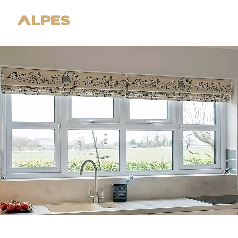 ALPES высококачественные ПВХ двери и окна современный дизайн UPVC оконные профильные секции пластиковые складные и раздвижные оконные двери