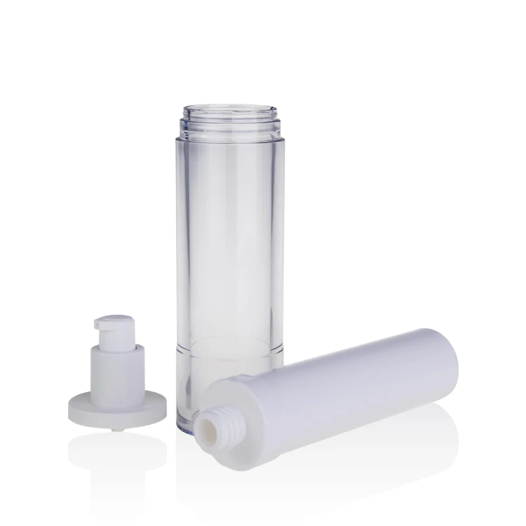 80ml white acrylic cosmetic jars and bottles acrylic bottles for cosmetics for lotion