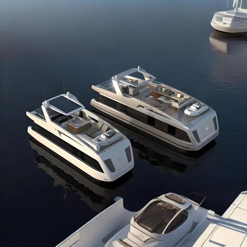 Modular Prefab Floating Cottage Floating Cottage Stable Boat Houses