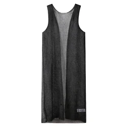 Женский кардиган с бахромой Amzn AE fb eb tiktok, модный розовый вязаный длинный кимоно в японском стиле, пляжные кардиганы, 2020