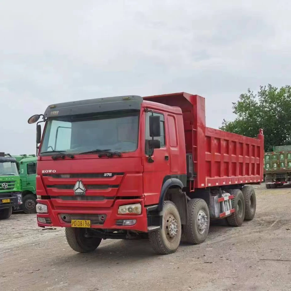 used howo dump truck 10 wheel truks 4-8 tyres made in China construction equipments for sale good price