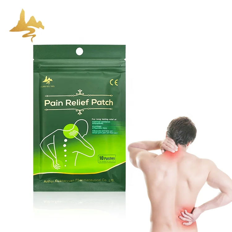 Chinese Wholesale OEM Customized Herbal Menthol Non-woven Fabric Transdermal Rheumatism Sport Neck Shoulder Pain Relief Patch
