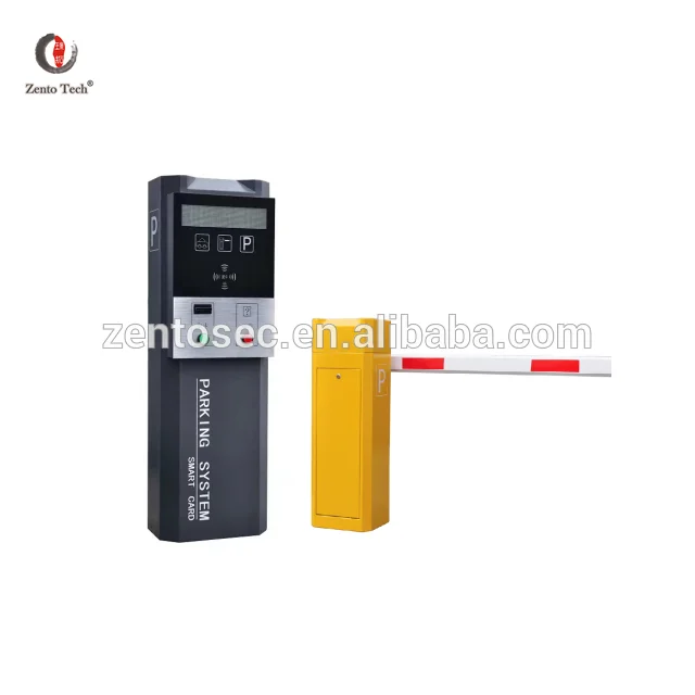 Zento Smart Car Park Barcode Ticket Dispenser & Rfid Card Paid Parking Equipment with Parking System Software