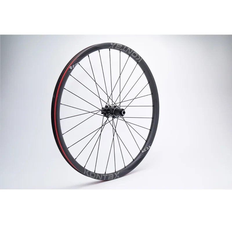 Toray T700 Wheel Set Carbon Fiber KONTAX Bicycle Wheel 35mm Width U Shape 20mm Bicycle Wheelset