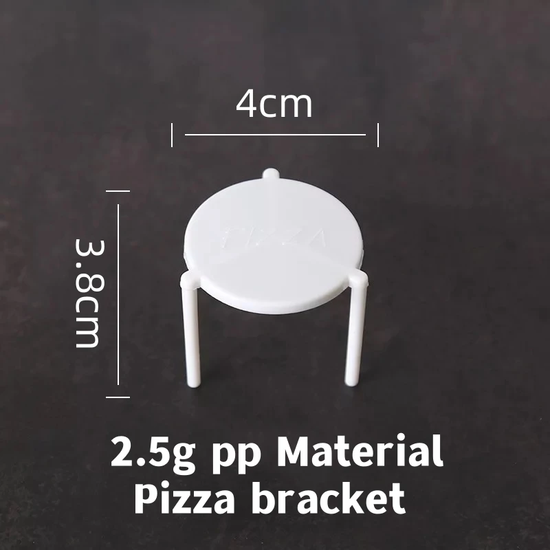 Bio Pizza Tripod Pp Eco Friendly Plastic Tripod Pizza Saver Food Grade Custom Pizza Box Stand