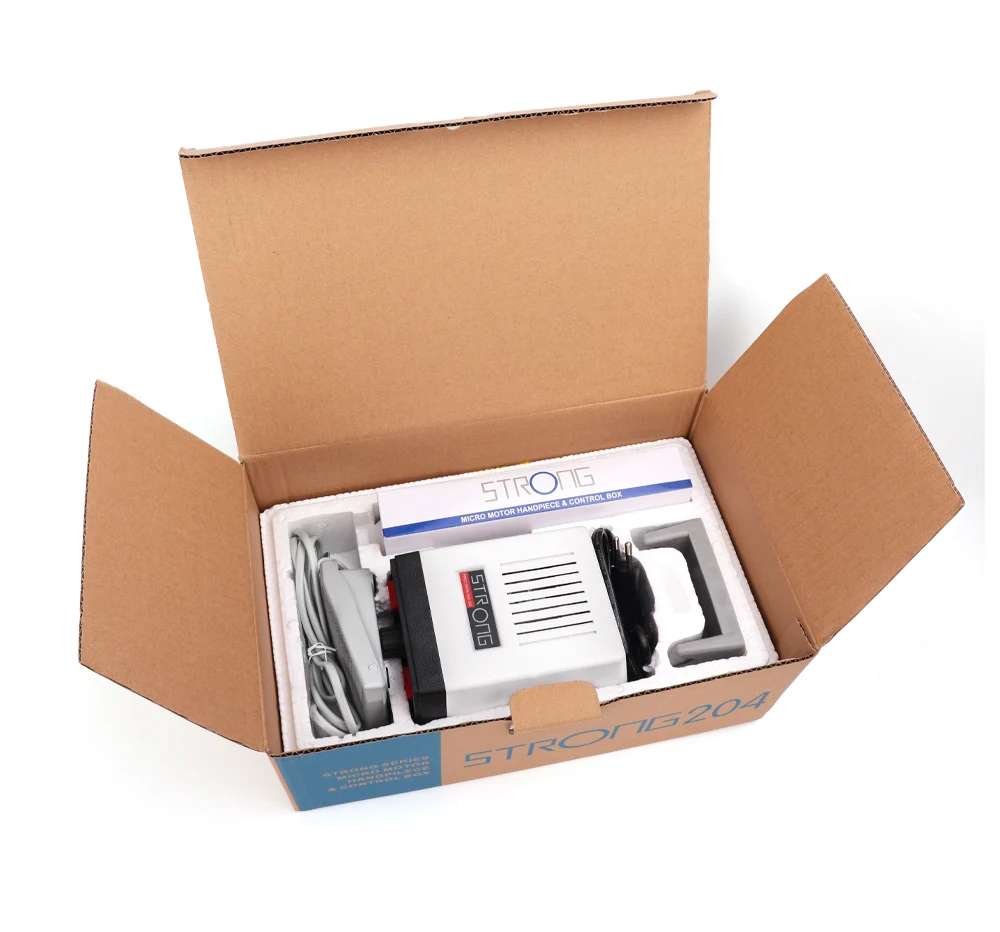 New 65W Electric Nail Drill Machine 35000rpm Strong 204 Electric Manicure Set Pedicure Machine Professionals Electric Nail File