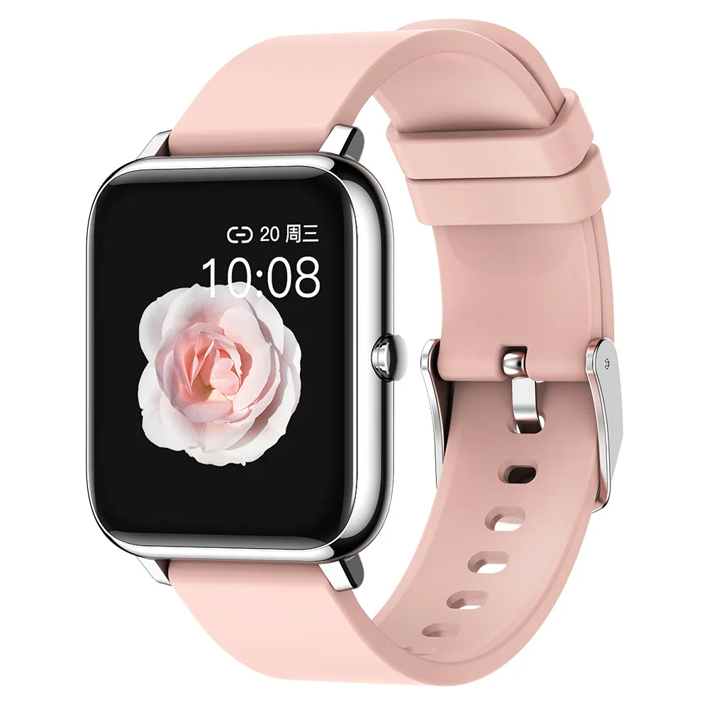 
Different Colors Smart Watch Fitness with Body Temperature Blood Pressure Oxygen Monitor for Android phones and iPhone 