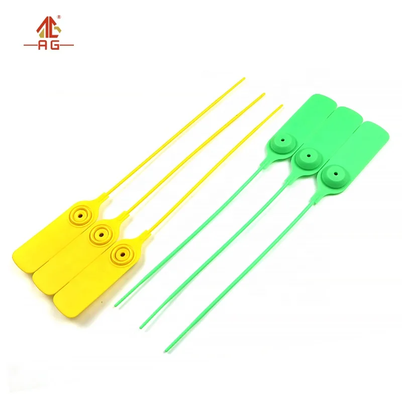 AG-K002 Indicative Seal Price Tag Security Plastic Pull Tight Seal for Trolleys