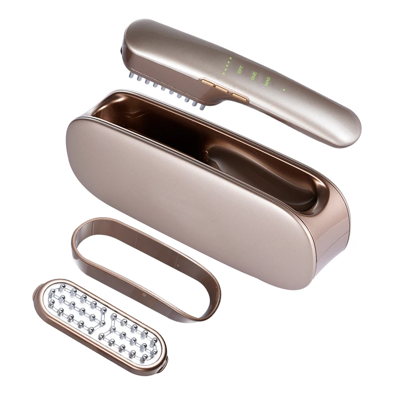 3 IN 1 EMS 3 Colors Light Therapy LLLT Technology Anti Aging Device S-max For Facial Lifting Body Shaping Hair Care
