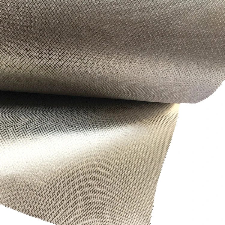 Defense RFID EMF Shielding Signal Blocking Material Nickel Copper Diamond Ripstop Fabric for USING wallet lining and curtain