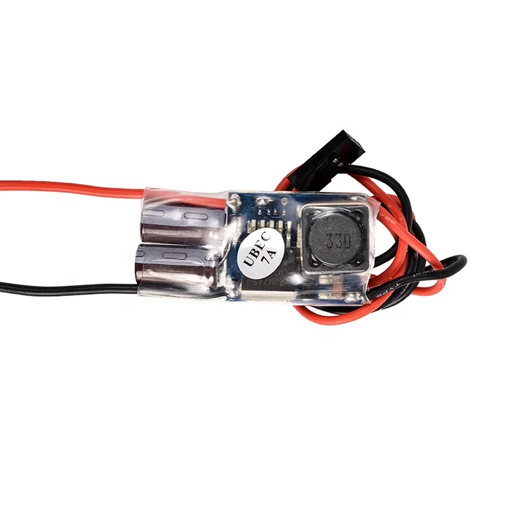 FPV RC UBEC BEC 5V 3A 5A 7A 5V/3A/5A/7A Lowest RF Noise BEC Full Shielding Antijamming Switching Regulator