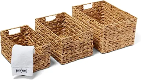 handmade rope works water hyacinth  seagrass basket  Custom Made Water Hyacinth Wicker Seagrass Basket