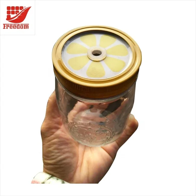 Банка с логотипом по индивидуальному заказу Мейсона хорошего качества