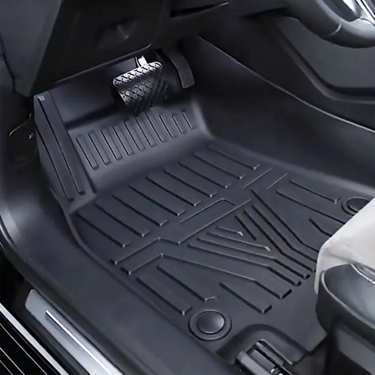 Auto Carpet Mats With Logo 3D All Weather Tpe Car Floor Mats Car Floor Liners For Car Mat