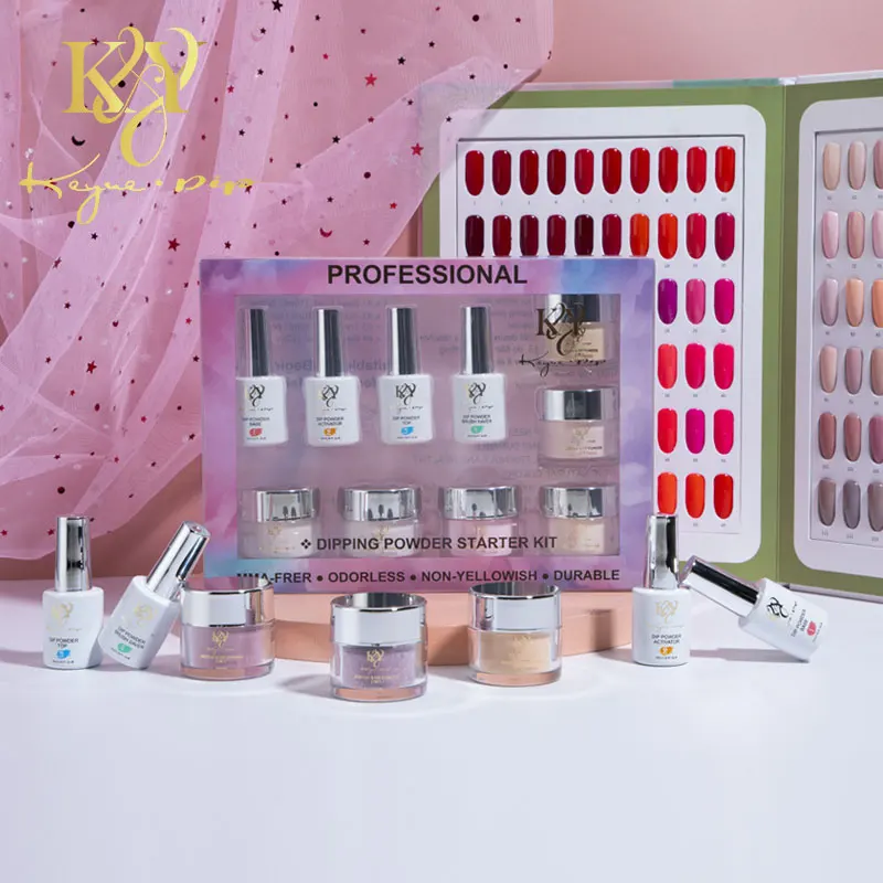 Wholesale 1kg bulk private label acrylic nail powder,  High Quality Dipping Powder Best Price Nail Supplies Set