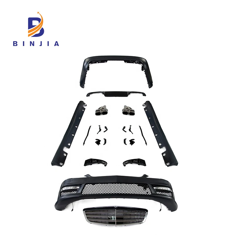 
 Комплекты кузова включают передние и задние автомобильные бамперы, боковая решетка для 2008-2012 Mercedes-Benz AMG S-class S65 W221  