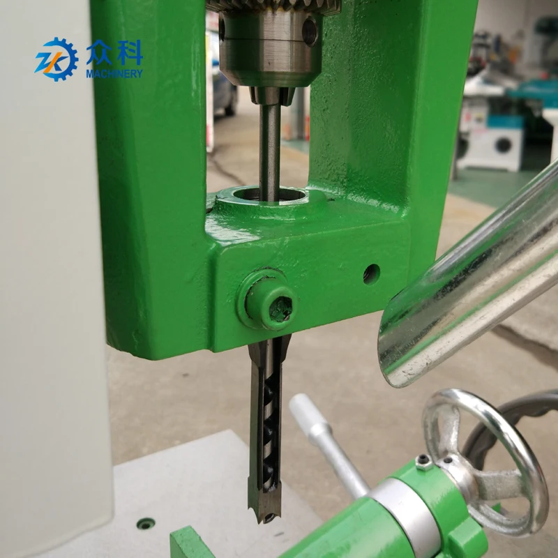 Square hole drilling machine/Woodworking vertical square drill machine for solid wood drilling square holes