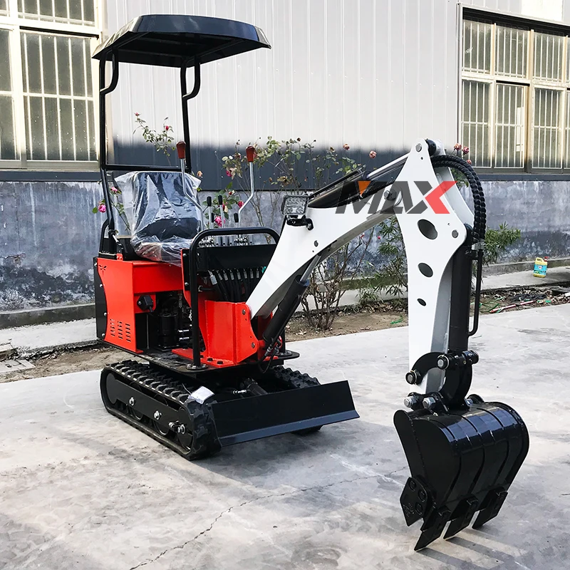 Excavator Mini Digger 0.8 1 1.2 ton Small Crawler Construction Machinery Micro Bagger Pelle Escavatore Koparka Excavadora