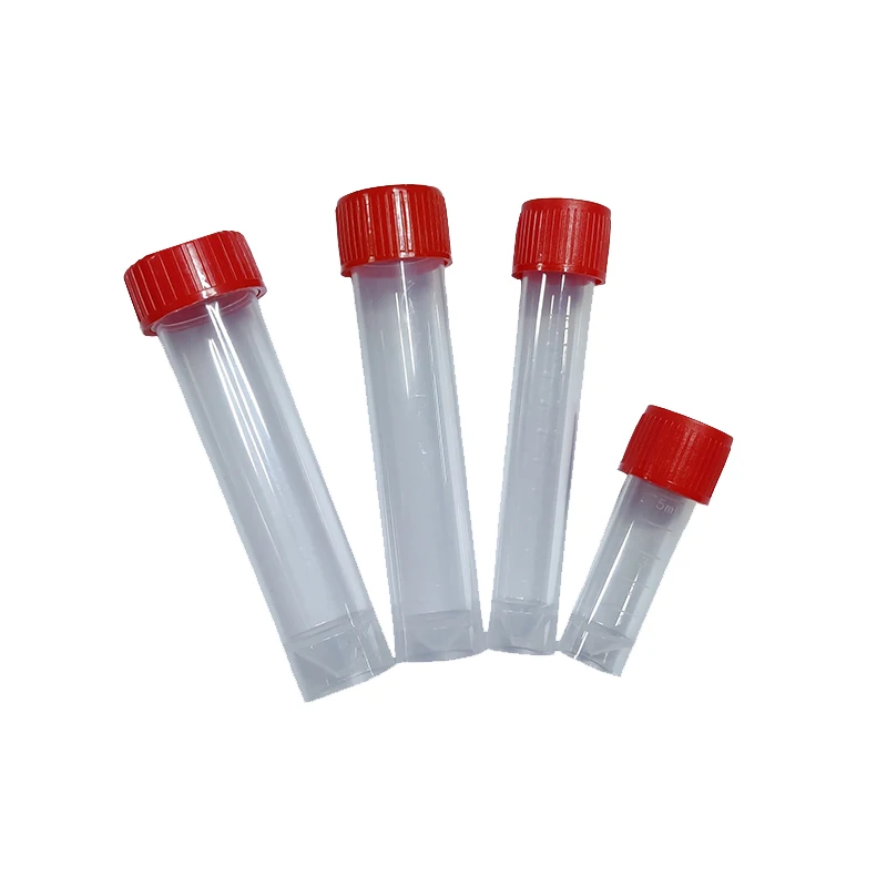 Disposable Sampling Prp Test Lab Empty Lids Hospital Centrifuge Tubes VTM With Swab Sample Collection Tube