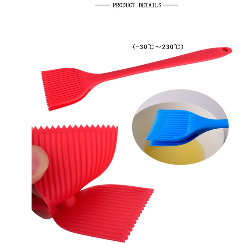 Baking Accessories Tools Luxury Glass Cream Spatula for Cake Oil Dispenser with Brush