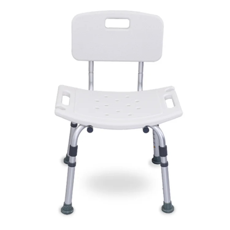 Factory Direct Sale Shower Stool Seat Bath with Back Adjustable Anti Slip Bathtub for Elderly