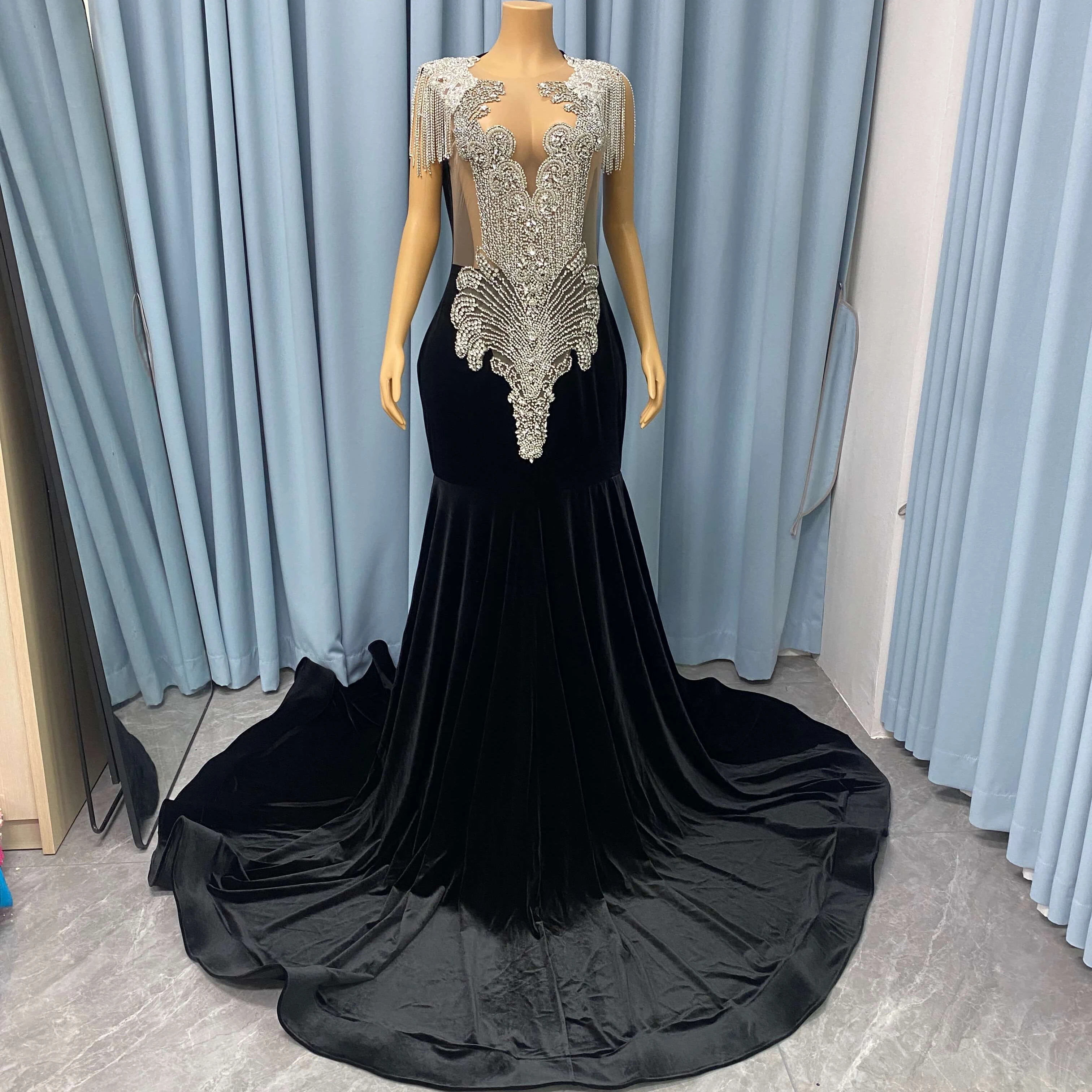 wedding dresses wedding evening dress in color women lady elegant party evening solid middle age main outfit