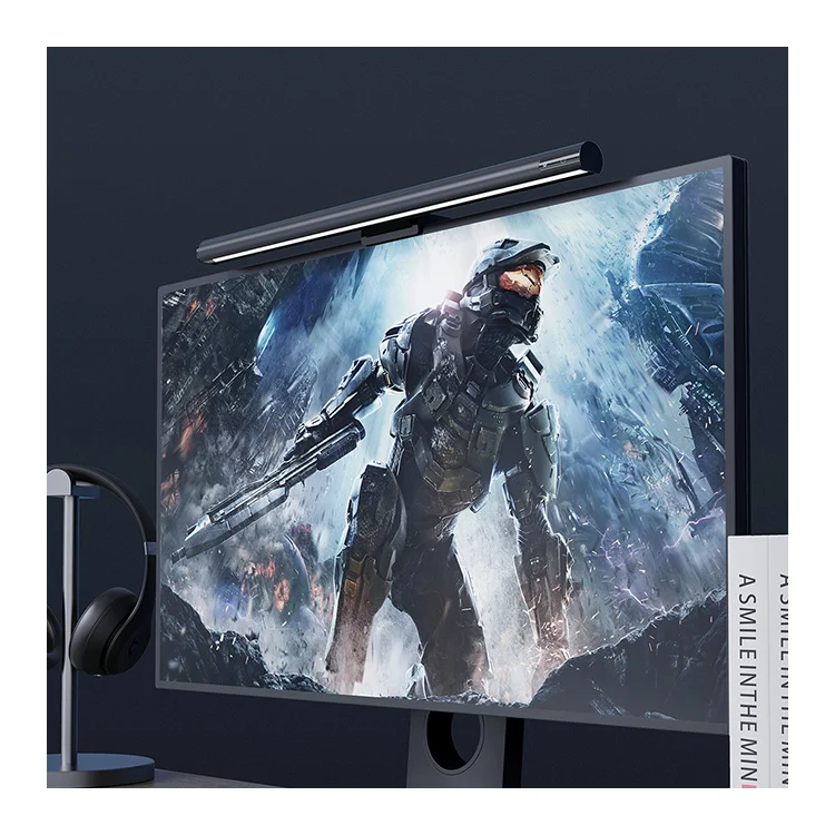 Good Quality three Colors Changing Anti-Blue Pc computer Screen Hanging Indoor Reading Lamp Computer Fill Light