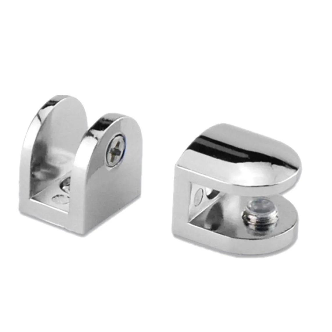 Glass Fixing Bracket Clamp Wine Cabinet Partition Wall Layer Support Hardware Accessories